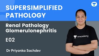 Supersimplified Pathology  Renal pathology Glomerulonephritis E02  Dr Priyanka Sachdev [upl. by Netsrijk876]