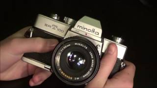 My Thoughts on the Minolta SRT 100 and Associated Lenses [upl. by Nance]