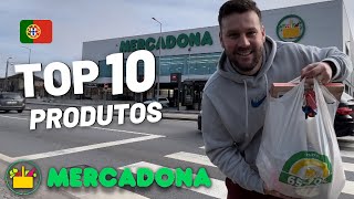 Meu TOP 10 de produtos da MERCADONA  Você precisa experimentar  Portugal 2023 [upl. by Butta]