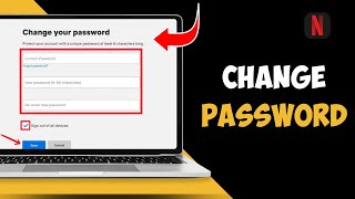 How to Change Netflix Password [upl. by Leroj]