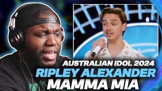 Australian Idol 2024  Ripley Alexander  Mamma Mia  Auditions  Reactioin [upl. by Avera]