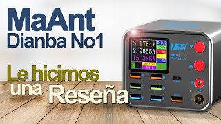 ¿Vale la Pena  Revisamos el Cargador Multiproposito MaAnt Dianba No1  ¿Es Un Buen Tester USB [upl. by Caril]