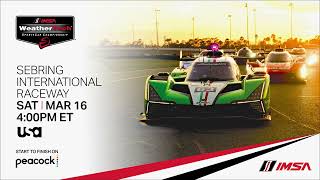 Mobil 1 Twelve Hours of Sebring Presented by Cadillac  2024 Teaser  IMSA WeatherTech Championship [upl. by Aisset]