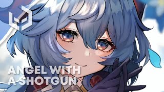 NIGHTCORE  ANGEL WITH A SHOTGUN Lyrics [upl. by Anerroc38]