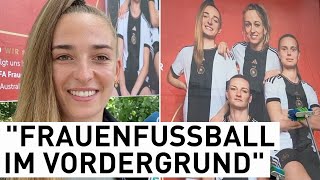 Kribbeln bei den Werbestars WMKampagne für DFBFrauen gestartet  SID [upl. by Naamann524]