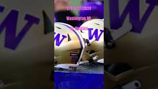 Washington Rutgers FREE PICK gambling b1gfootball collegefootballbetting betting cfb cfbpicks [upl. by Ellerehc387]