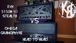 HEAD TO HEAD  EVH 5150III 50 Stealth vs Omega Granophyre  Iridium [upl. by Nylesaj]