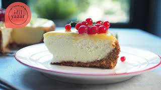 TAM ÖLÇÜLÜ 👌🏻 Kolay Frambuazlı Cheesecake Tarifi 🍰 [upl. by Nyrhtak962]