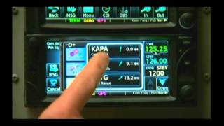 Garmin GTN Series Familiarization  Part II  Touchscreen usage [upl. by Agueda]