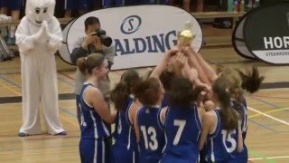 Finale BVV U14 meisjes BBC SintKatelijneWaver vs Phantoms Basket Boom [upl. by Enivid280]