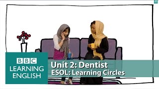 Learning Circles  Dentist English vocabulary and phrases to help you book a dentist appointment [upl. by Christmas]