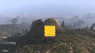 GTAV semi truck stunts [upl. by Magnus]