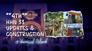 Universal Orlando Halloween Horror Nights Update Video 4  Tropical Storm Debby  hhn33 [upl. by Trauts535]