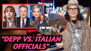 Johnny Depp’s Italian Castle Quest 4M Historic Estate Under Scrutiny [upl. by Gareth]