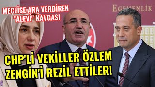 CHPLÄ° VEKÄ°LLER Ã–ZLEM ZENGÄ°NÄ° REZÄ°L ETTÄ°LER MECLÄ°SE ARA VERDÄ°REN quotALEVÄ°quot KAVGASI [upl. by Ronald]