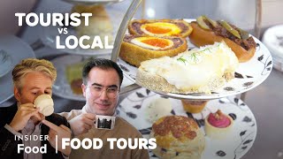 Finding The Best Afternoon Tea In London  Food Tours  Insider Food [upl. by Nivanod]