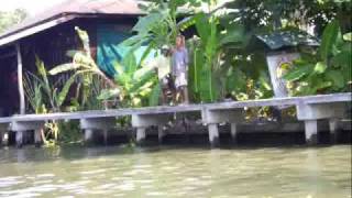 Damnoen Saduak Floating Market Ratchaburi Thailand [upl. by Aknayirp944]