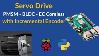 Raspberry Pi Servo Drive  Closedloop FOC Position Control [upl. by Trask]