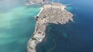 Ortigia Siracusa vista dal drone [upl. by Ateiluj]