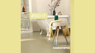 DIY  fabriquer un tabouret en béton  Castorama [upl. by Mallis]