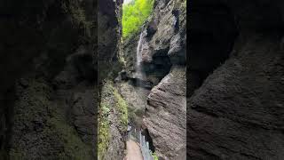 The beautiful and untamed Partnach Gorge or Partnachklamm [upl. by Wally839]