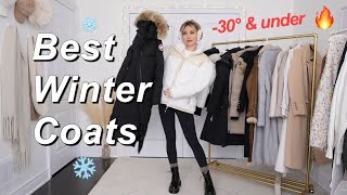 BEST WINTER COATS for the COLDEST winter ❄️ Reviewing Canada Goose Northface and more [upl. by Dann359]