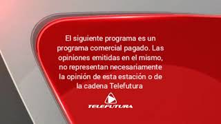 Paid Program Disclaimer Intro Telefutura 2012 [upl. by Ahsiatal742]