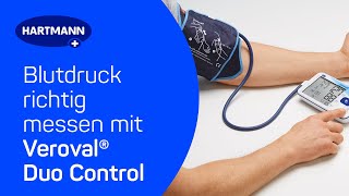 Blutdruck richtig messen Veroval® Duo Control [upl. by Rafter]