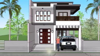 Copy of Small Modern 2 Level House with Interior Walkthrough [upl. by Ayama429]