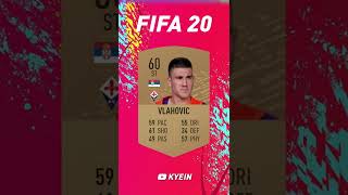 Dušan Vlahović  FIFA Evolution FIFA 20  FIFA 22 [upl. by Notle718]