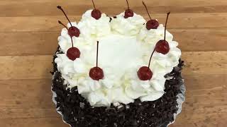 Black Forest cake  egg less back forest cake  black forest cake making in tamil [upl. by Atilem217]