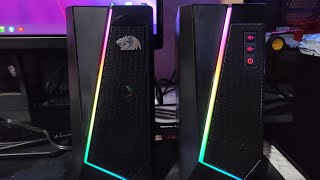 REDRAGON ANVIL GS520 RGB SPEAKER [upl. by Catharina42]