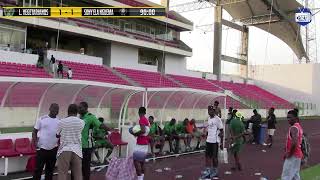 4ª JORNADA LIGA NACIONAL DE GUINEA ECUATORIAL L VEGETARIANOS VS SONY ELA NGUEMA [upl. by Jaqitsch]