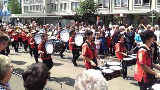 Aimachi Marching Band  Basel Tattoo Parade 2011 [upl. by Lorrac]