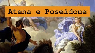 Atena e Poseidone  Mitologia  arte  il mito di Atena e i suoi quadri [upl. by Socha]