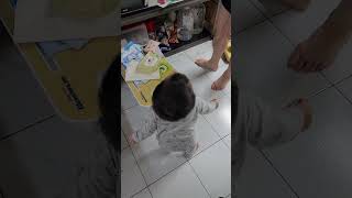 越來越懂事的洋洋 cute 萌娃 baby funny cutebaby 搞笑 洋洋得意成長日記 [upl. by Yssor]