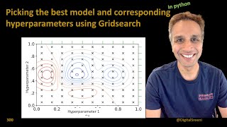 300  Picking the best model and corresponding hyperparameters using Gridsearch [upl. by Durwin]