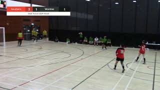 Deaf Futsal 2024 Mixed Southern vs Wombat [upl. by Ynettirb]