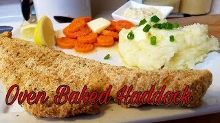 Oven Baked Haddock  How to Cook Haddock [upl. by Adnoval]