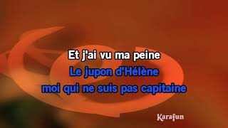 Karaoké Les sabots dHélène  Georges Brassens [upl. by Gatian]