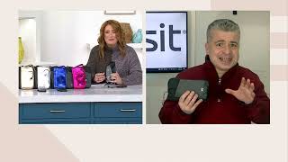 Xqisit Set of 2 UV Bags with Builtin 5000mAh Power Banks on QVC [upl. by Bradwell]