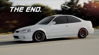 My Budget Honda Civic Build is COMPLETE  Final Walkaround [upl. by Nosyd393]