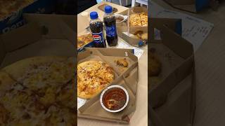 Reviewing  domino’s 4 course meal at ₹99😋😚🍕🥪 shorts viral trending [upl. by Yelhak]