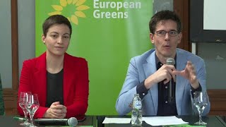 Europawahl Grüne stellen Wahlprogramm vor [upl. by Storm]