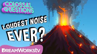 What’s The Loudest Sound Ever Made  COLOSSAL QUESTIONS [upl. by Annahgiel]