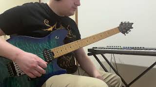 Agalloch  As Embers Dress The Sky Guitar Solo Cover [upl. by Acey]