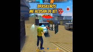 BRASILEÑOS ME ACUSAN DE QUAKER 🤡 freefire [upl. by Esirrehc]