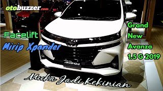 Toyota Grand New Avanza 15 G 2019 Harga 221 Jutaan Facelift Wajahnya Mirip Xpander [upl. by Sollows]