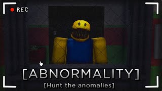 PLAYING Abnormality On Roblox [upl. by Langston]